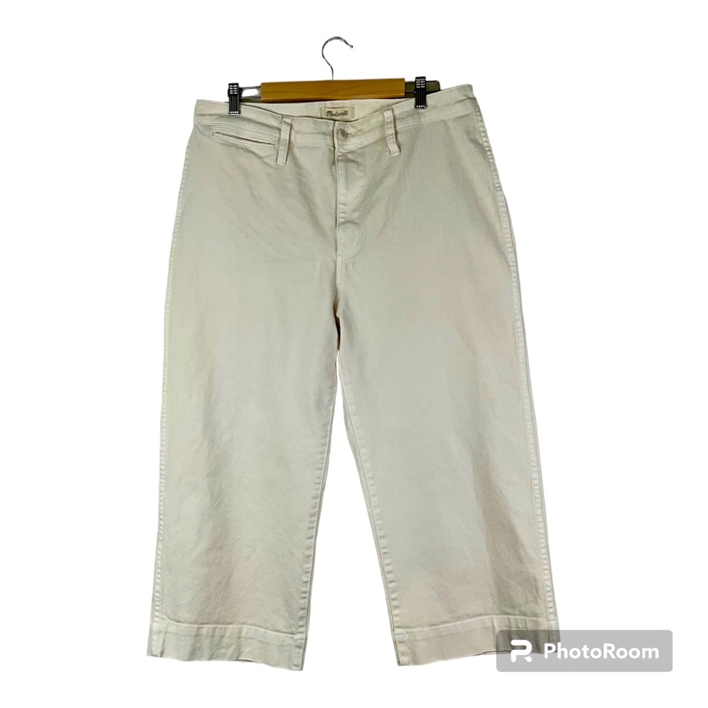 Madewell Slim Emmett Wide Leg Crop women’s‎ Pants size 33P